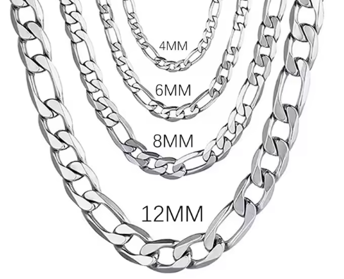 VaultBox Essential Sterling Silver Paperclip Chain