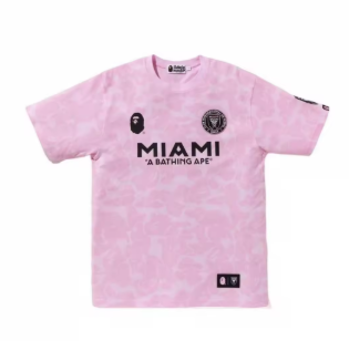 BAPE x Inter Miami CF FW23 Camo Tee - Select Pink or White - STEAL